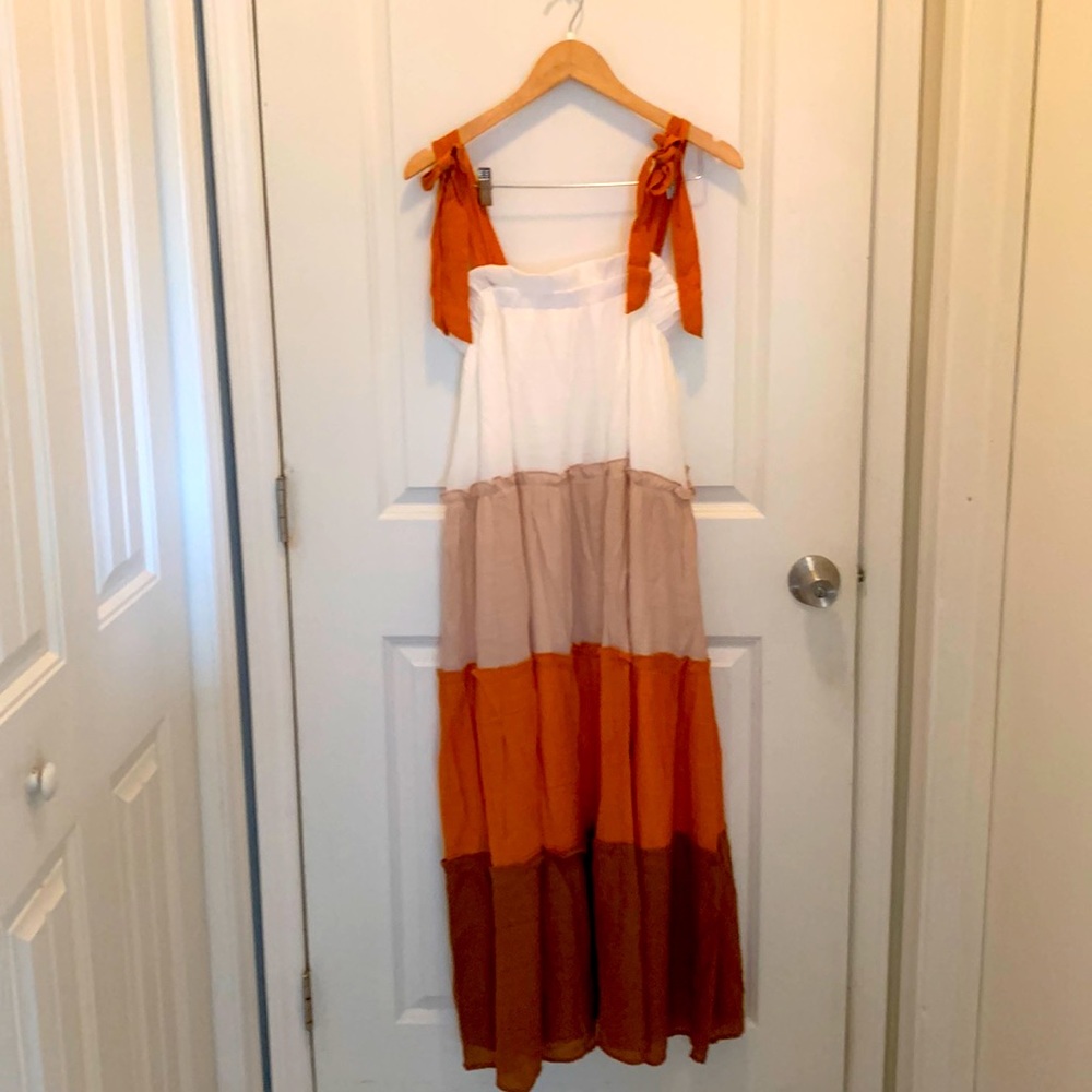 Blue Pepper maxi summer dress